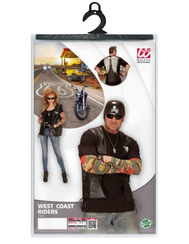 CHALECO MOTERO COSTA OESTE ADULTO