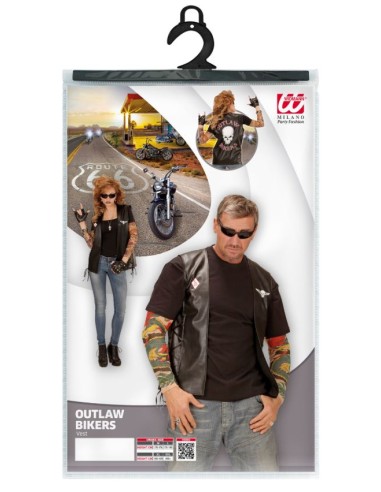 CHALECO OUTLAW BIKERS ADULTO