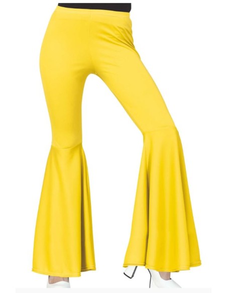 PANTALÓN CAMPANA ELÁSTICO MUJER