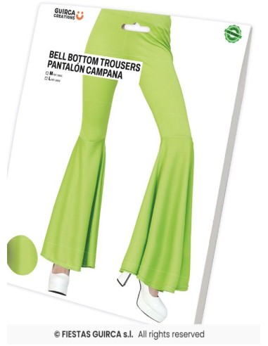 PANTALÓN CAMPANA ELÁSTICO MUJER