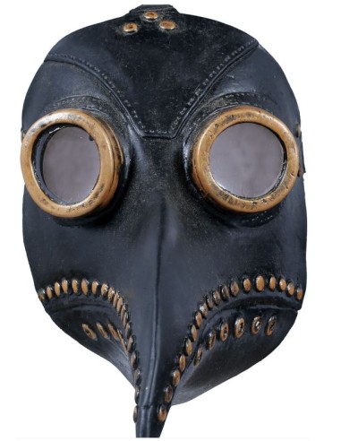 CARETA MÉDICO DE LA PESTE, LÁTEX