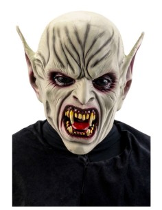 CARETA DE TERROR CON OREJAS PUNTIAGUDAS