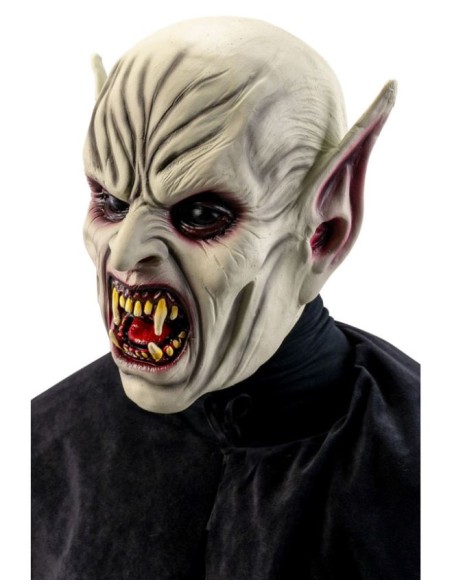 CARETA DE TERROR CON OREJAS PUNTIAGUDAS