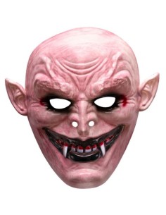 CARETA DE MONSTRUO DE TERROR CON COLMILLOS