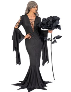 ROSA GIGANTE DE TERCIOPELO NEGRO