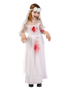 DISFRAZ DE NOVIA CADÁVER INFANTIL