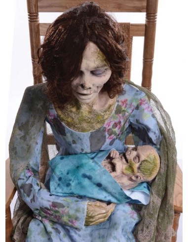 MAMÁ CON BEBÉ ANIMADA