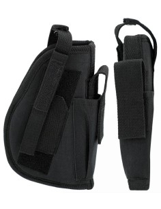 FUNDA NEGRA PARA PIERNA DERECHA TÁCTICA