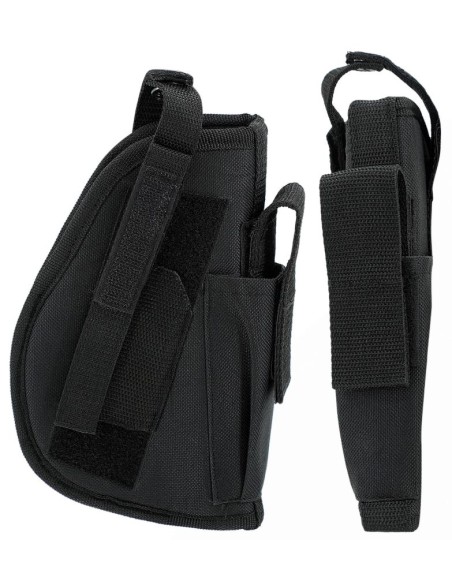 FUNDA NEGRA PARA PIERNA DERECHA TÁCTICA