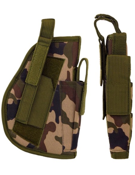 FUNDA CAMUFLAJE PARA PIERNA DERECHA TÁCTICA