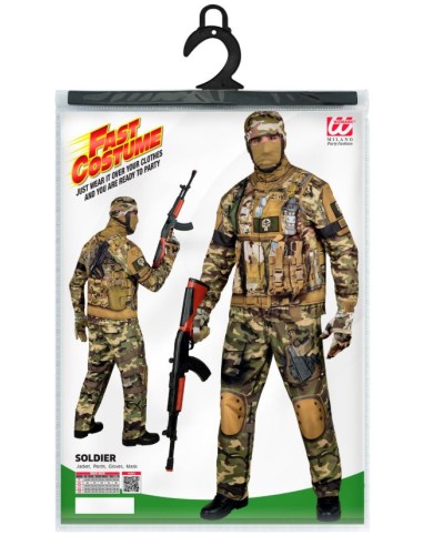 DISFRAZ SOLDADO FAST COSTUMES