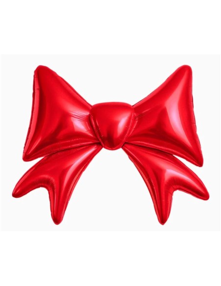 GLOBO FOIL LAZO ROJO 