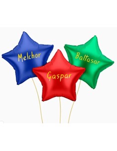 GLOBOS ESTRELLAS REYES