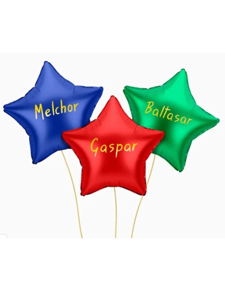 GLOBOS ESTRELLAS REYES