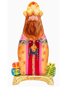 GLOBO FOIL REY MAGO CON BASE 110 CM 2