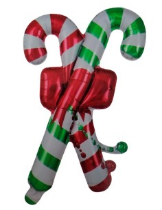 GLOBO FOIL BASTÓN DOBLE