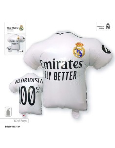 GLOBO FOIL CAMISETA REAL MADRID
