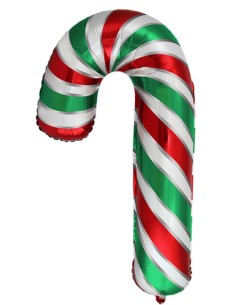 GLOBO BASTÓN DE NAVIDAD