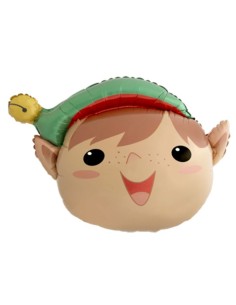 GLOBO FOIL CABEZA ELFO