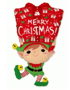 GLOBO FOIL ELFO CUERPO ENTERO