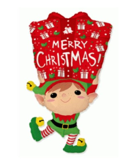 GLOBO FOIL ELFO CUERPO ENTERO