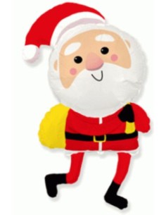 GLOBO FOIL PAPÁ NOEL CUERPO ENTERO