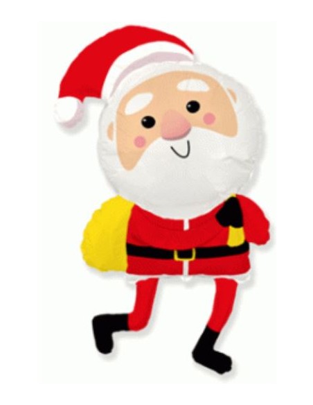 GLOBO FOIL PAPÁ NOEL CUERPO ENTERO