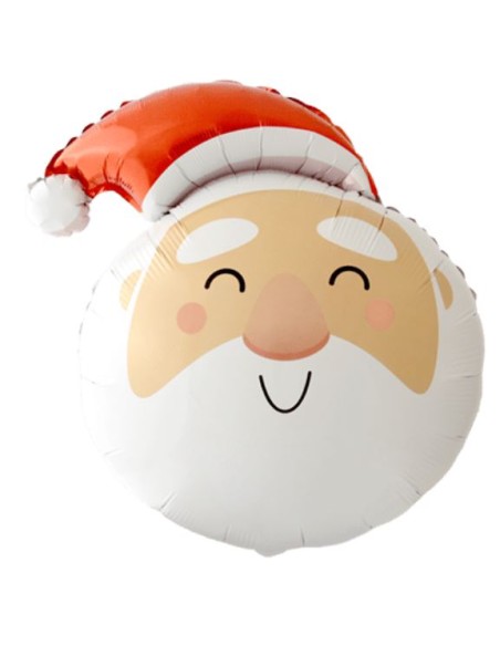 GLOBO FOIL PAPÁ NOEL CABEZA