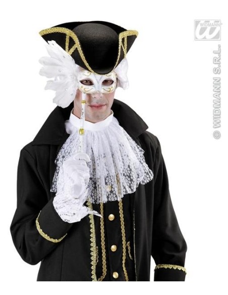 ANTIFAZ BLANCO CON VARILLA                        