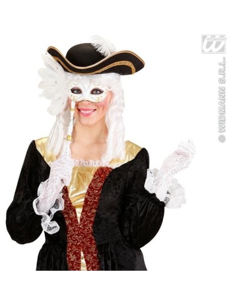 ANTIFAZ BLANCO CON VARILLA                        