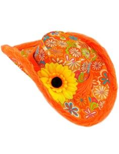 SOMBRERO IBIZA CON GIRASOL