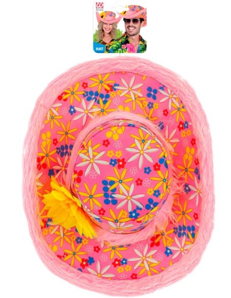 SOMBRERO IBIZA CON GIRASOL