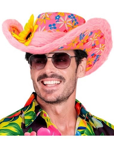 SOMBRERO IBIZA CON GIRASOL