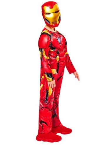 DISFRAZ IRON MAN BLACK LINE INFANTIL