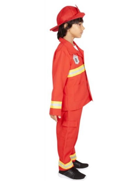 DISFRAZ DE BOMBERO INFANTIL