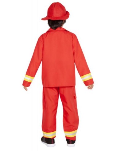 DISFRAZ DE BOMBERO INFANTIL
