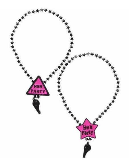 COLLAR SILBATO "DESPEDIDA DE SOLTERA"