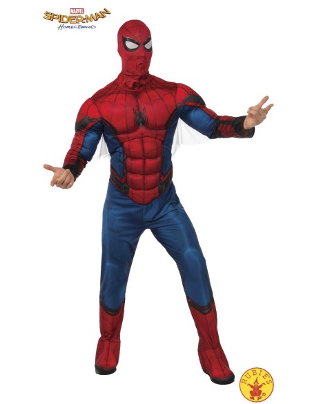 DISFRAZ DE SPIDERMAN MUSCULOSO HC ADULTO