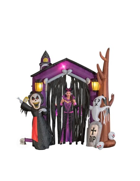 PORTADA/ENTRADA HINCHABLE HALLOWEEN