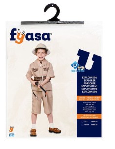 DISFRAZ DE EXPLORADOR INFANTIL 2