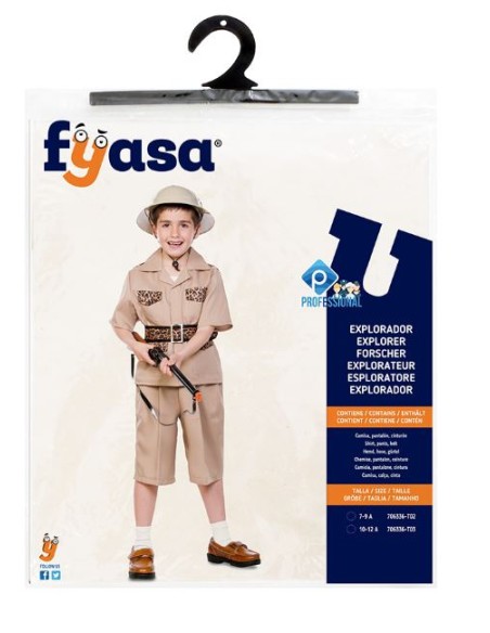 DISFRAZ DE EXPLORADOR INFANTIL