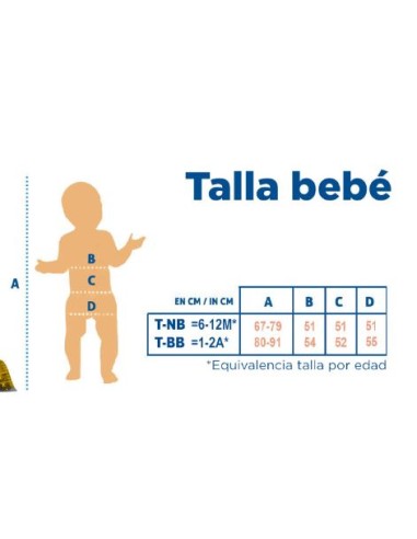 DISFRAZ MONSTRUITO INFANTIL