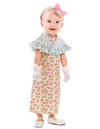 DISFRAZ DE ANCIANA INFANTIL