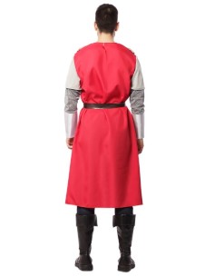 DISFRAZ MEDIEVAL ROJO ADULTO 2