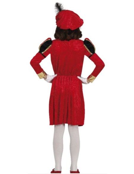 DISFRAZ DE PAJE NIÑA