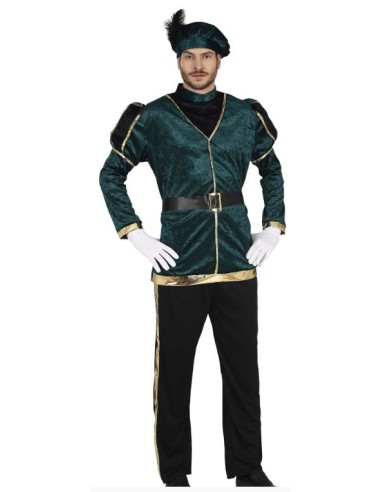 DISFRAZ DE PAJE ADULTO