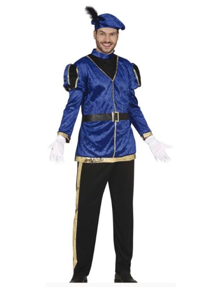 DISFRAZ DE PAJE ADULTO