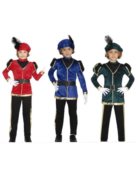 DISFRAZ DE PAJE INFANTIL