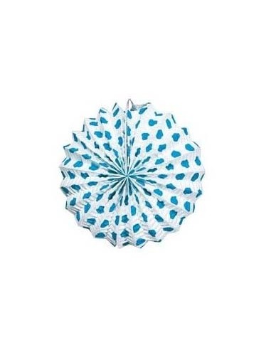 FAROL  ESFÉRICO BLANCO TOPOS 22 CM