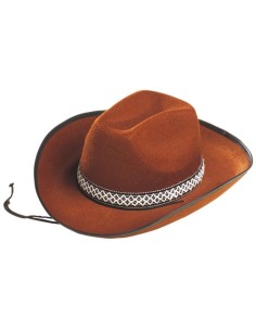 SOMBRERO VAQUERO FIELTRO ADULTO   2